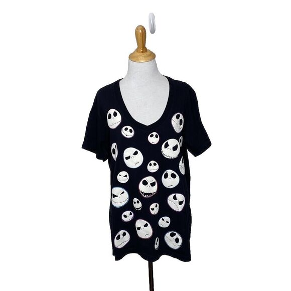 DISNEY Scream & Pout Nightmare Before Christmas JACK Skellington T-SHIRT Tee XL - Picture 1 of 6